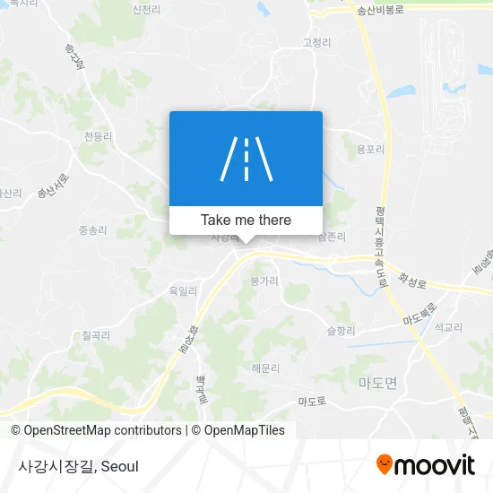 사강시장길 map