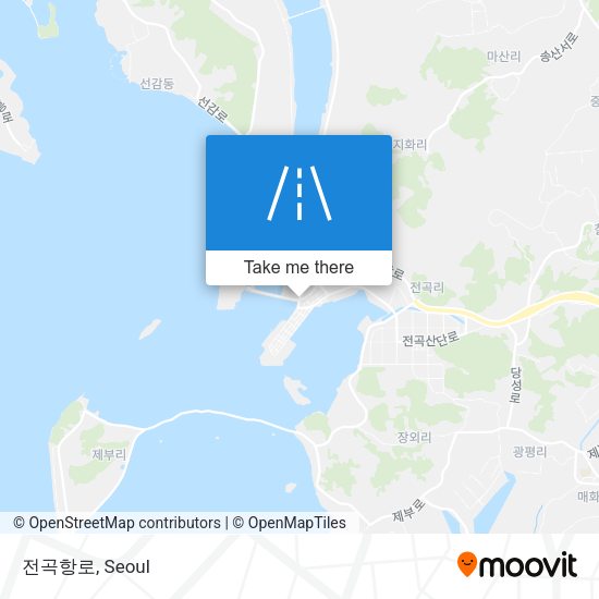 전곡항로 map