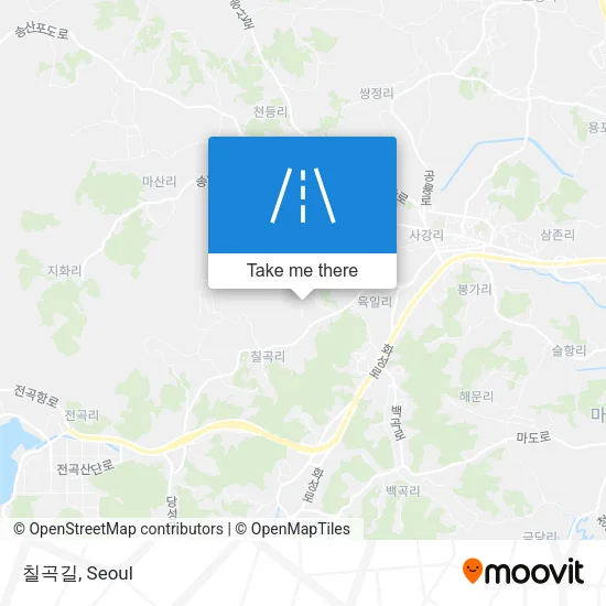 칠곡길 map