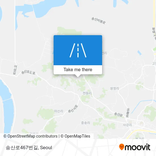 송산로467번길 map