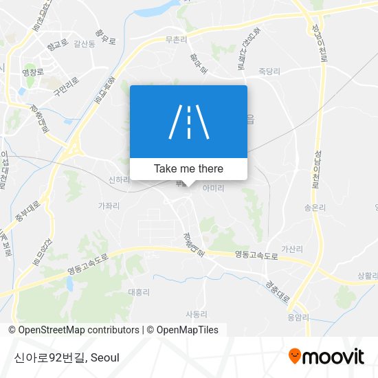신아로92번길 map