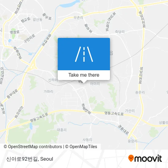 신아로92번길 map