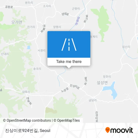 진상미로924번길 map