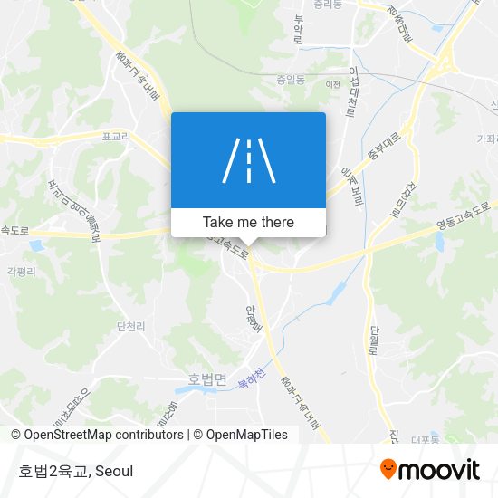 호법2육교 map