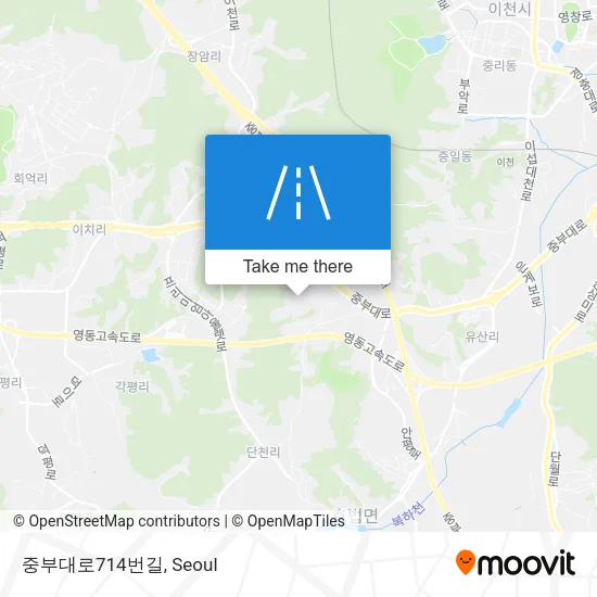 중부대로714번길 map
