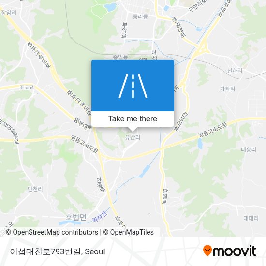 이섭대천로793번길 map