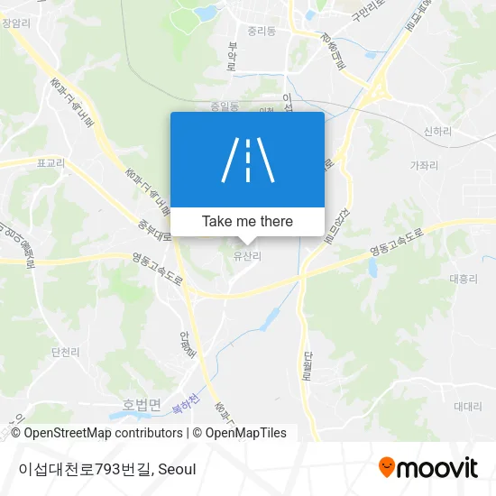 이섭대천로793번길 map