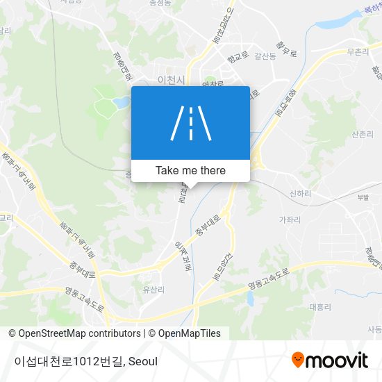 이섭대천로1012번길 map