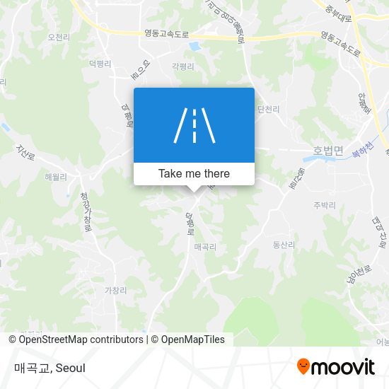 매곡교 map