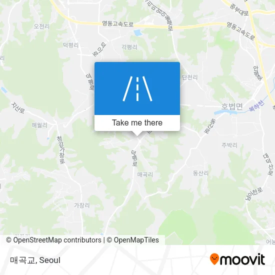 매곡교 map