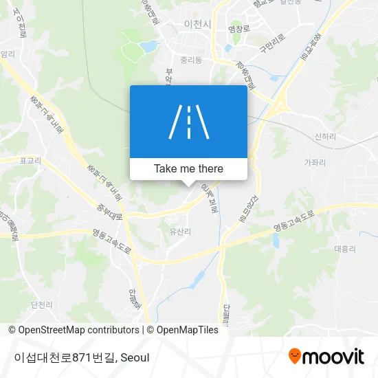 이섭대천로871번길 map