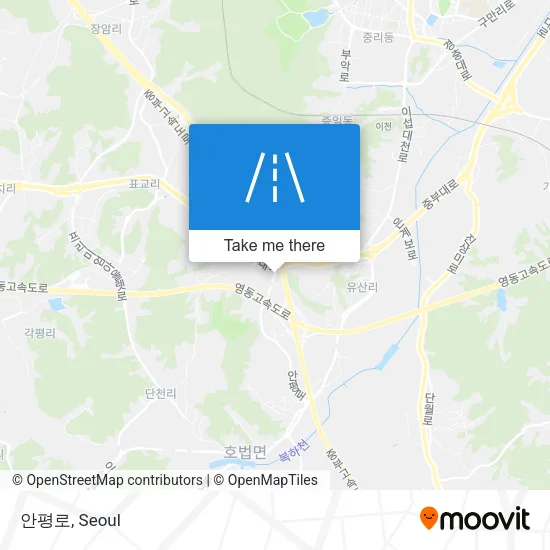 안평로 map