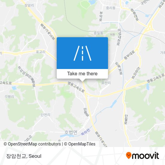 장암천교 map