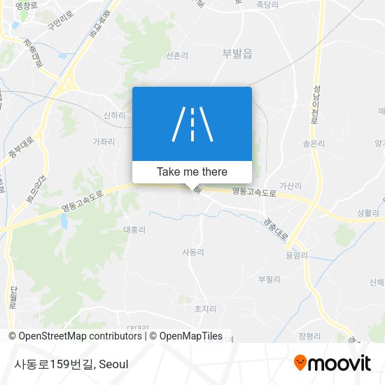 사동로159번길 map