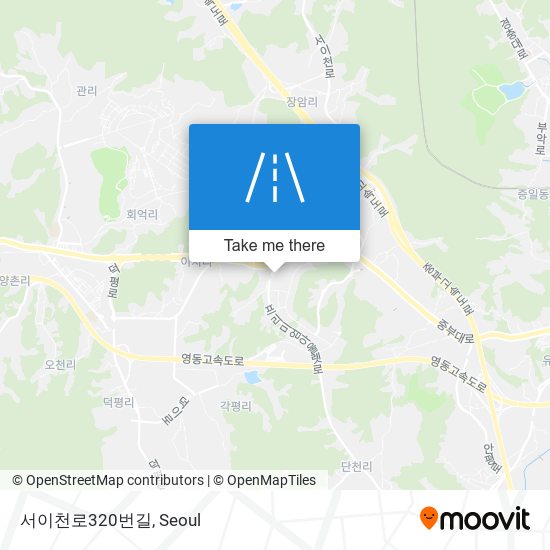 서이천로320번길 map