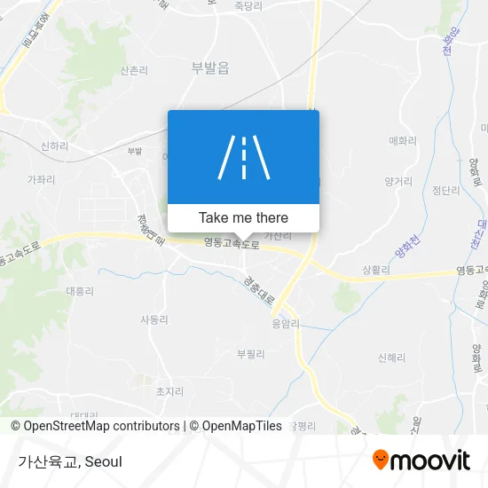 가산육교 map