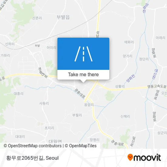 황무로2065번길 map