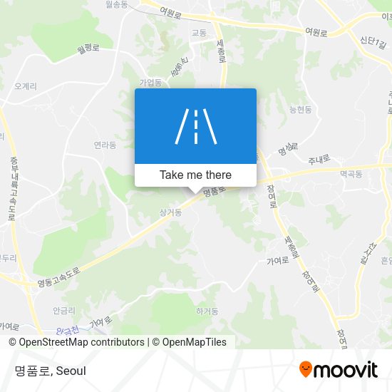 명품로 map