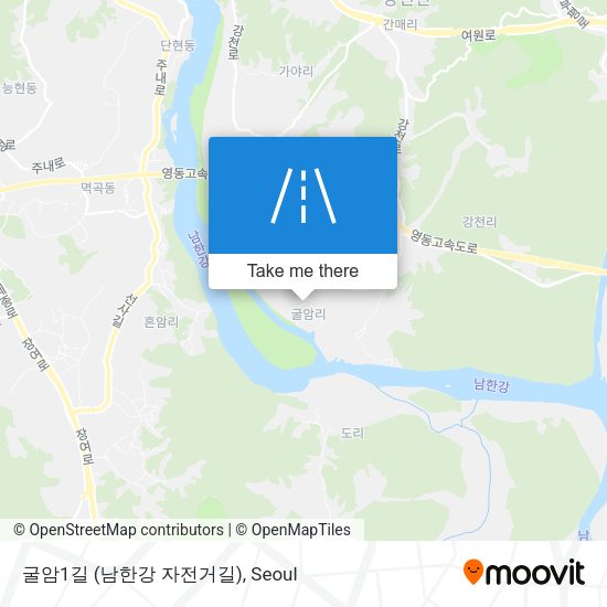 굴암1길 (남한강 자전거길) map