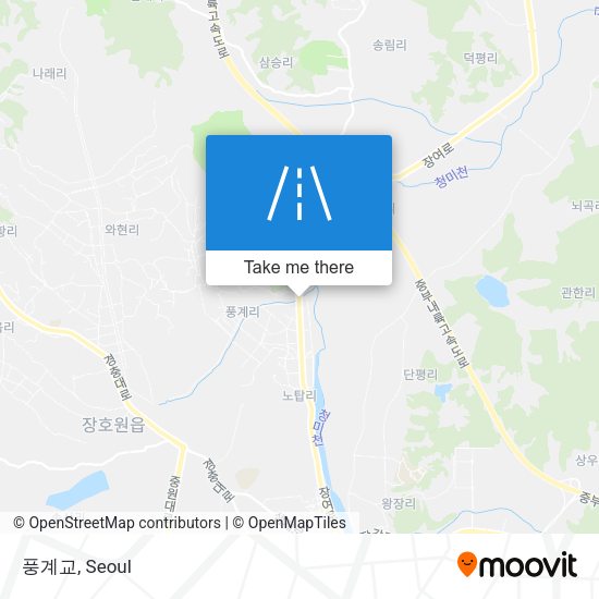 풍계교 map