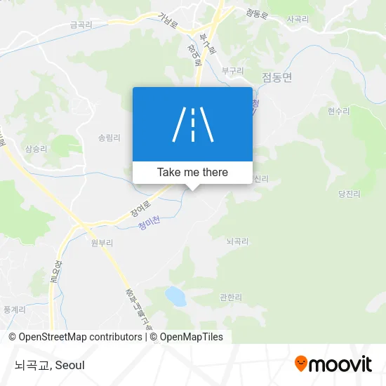 뇌곡교 map