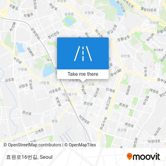 효원로16번길 map