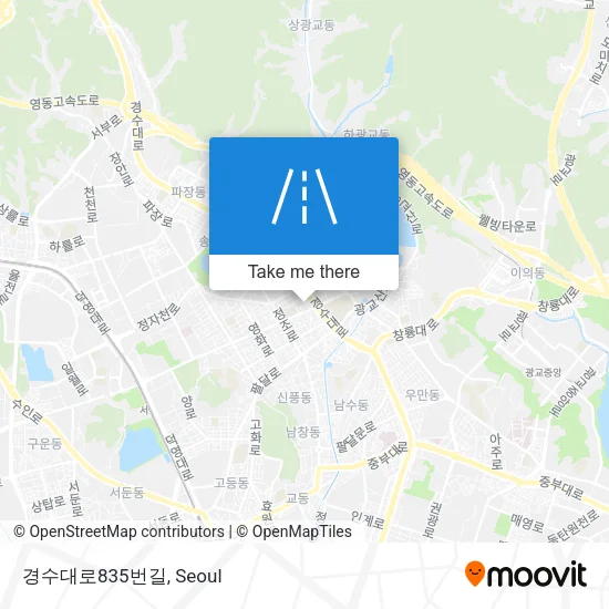 경수대로835번길 map