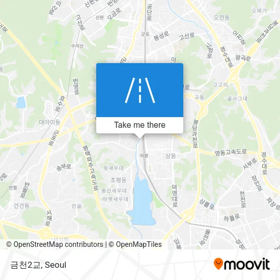 금천2교 map