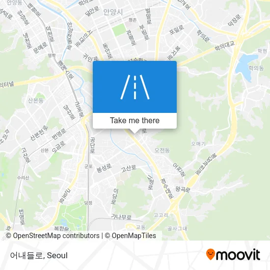 어내들로 map
