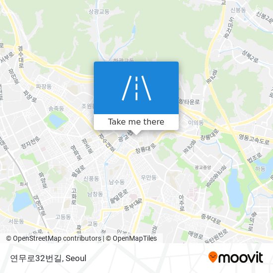 연무로32번길 map