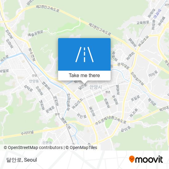 달안로 map