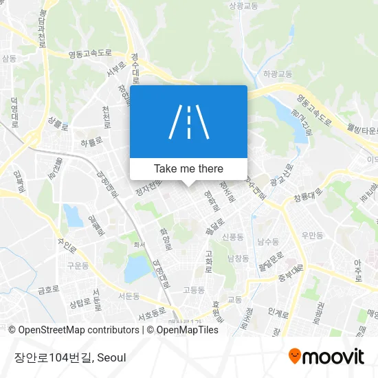 장안로104번길 map