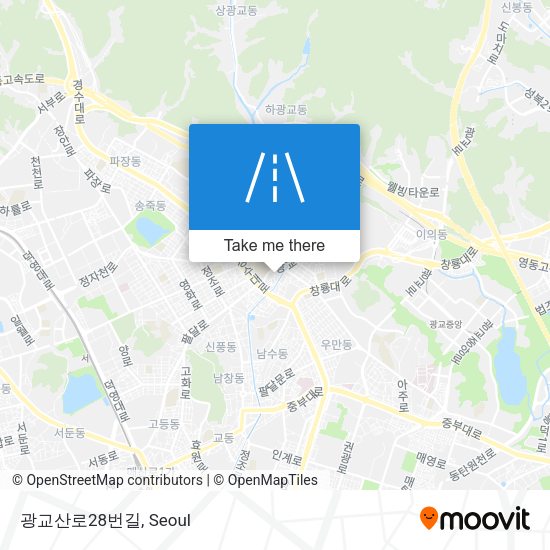 광교산로28번길 map