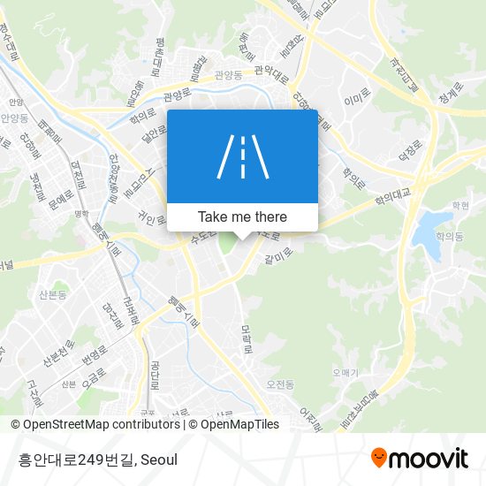 흥안대로249번길 map