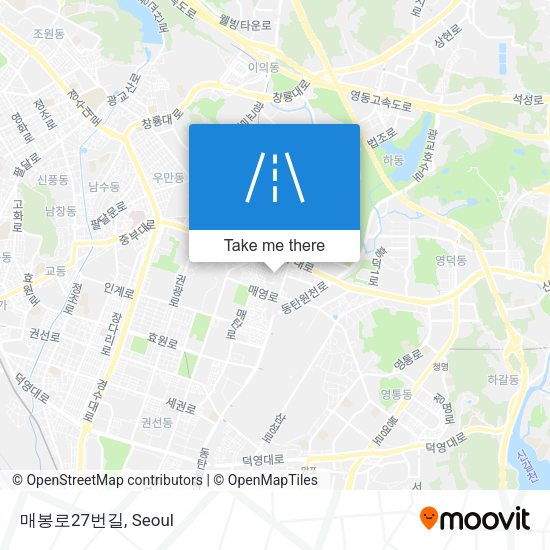 매봉로27번길 map