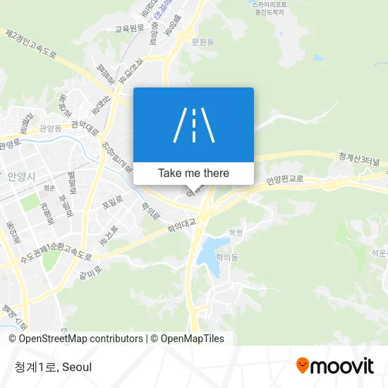 청계1로 map
