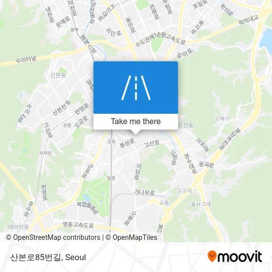 산본로85번길 map