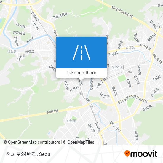 전파로24번길 map