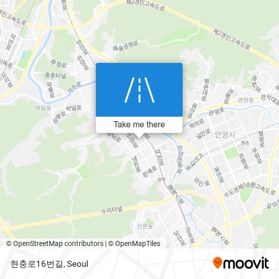 현충로16번길 map