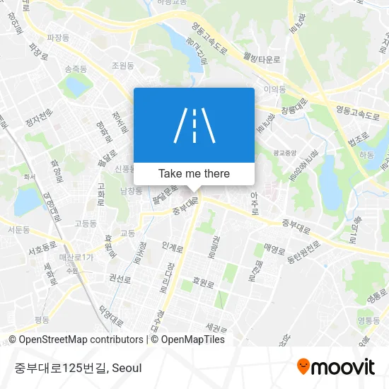 중부대로125번길 map