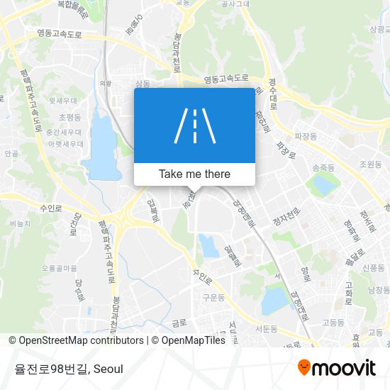 율전로98번길 map