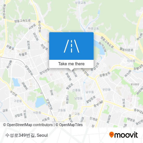 수성로349번길 map