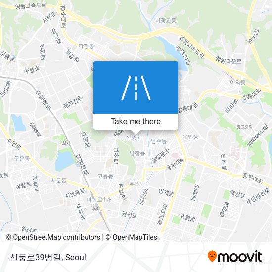 신풍로39번길 map
