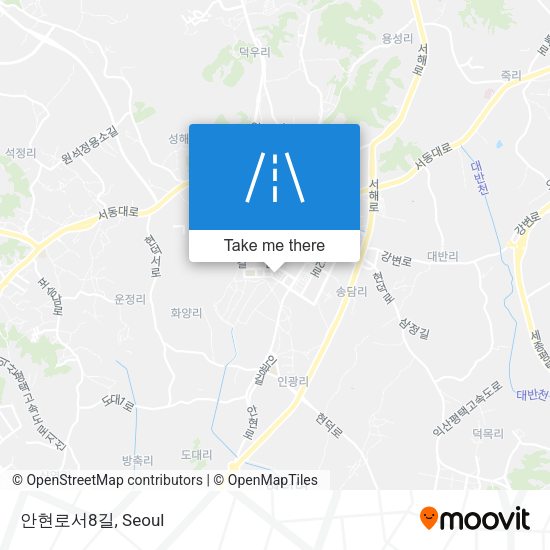 안현로서8길 map
