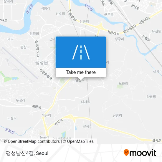 팽성남산4길 map