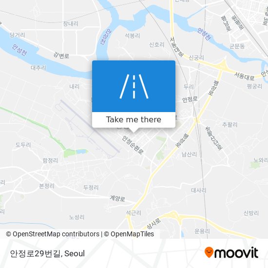 안정로29번길 map