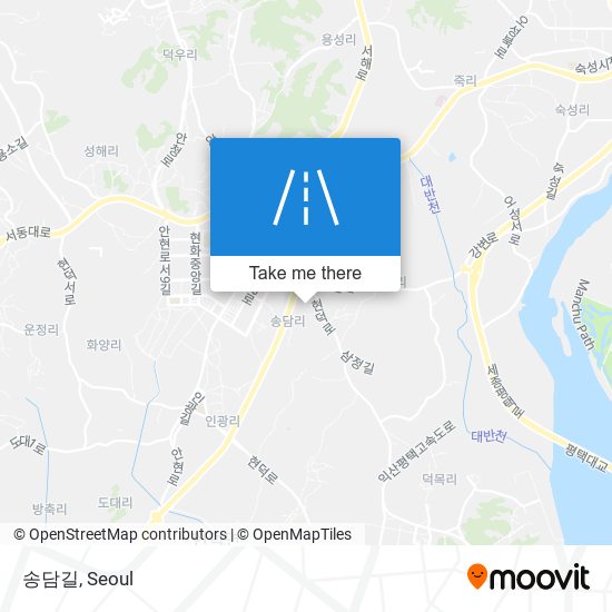 송담길 map