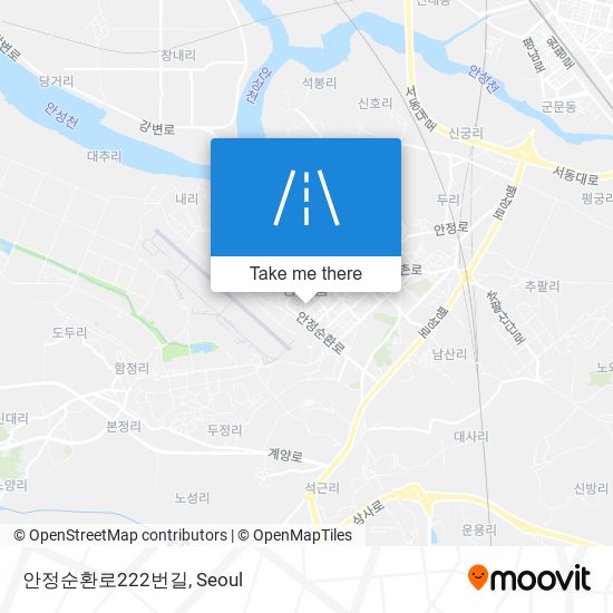 안정순환로222번길 map