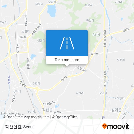 직산안길 map