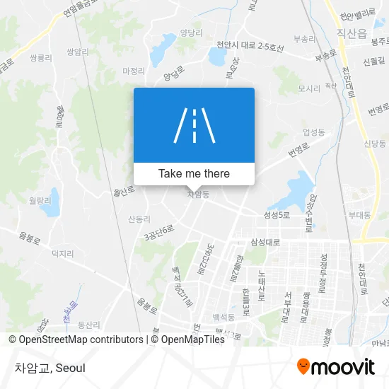 차암교 map